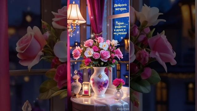 Добрый вечер 💙Уюта и доброты🌠💜