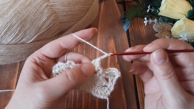 🙋♀️Используем АЖУРНЫЙ узор для вязания пуловера, туники, топа, палантина КРЮЧКОМ.💕 (N 165)