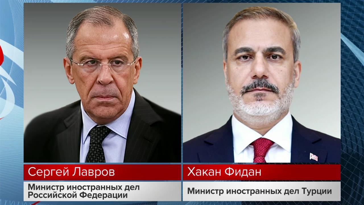 Главы МИД РФ и Турции обсудили подготовку к очередному раунду российско-украинских переговоров в ...