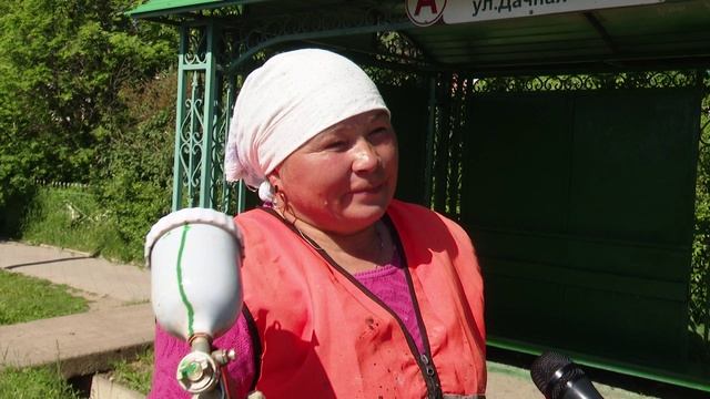 Работники предприятия «Мамадыш ЖКУ» активно приводят в порядок зелёные зоны города