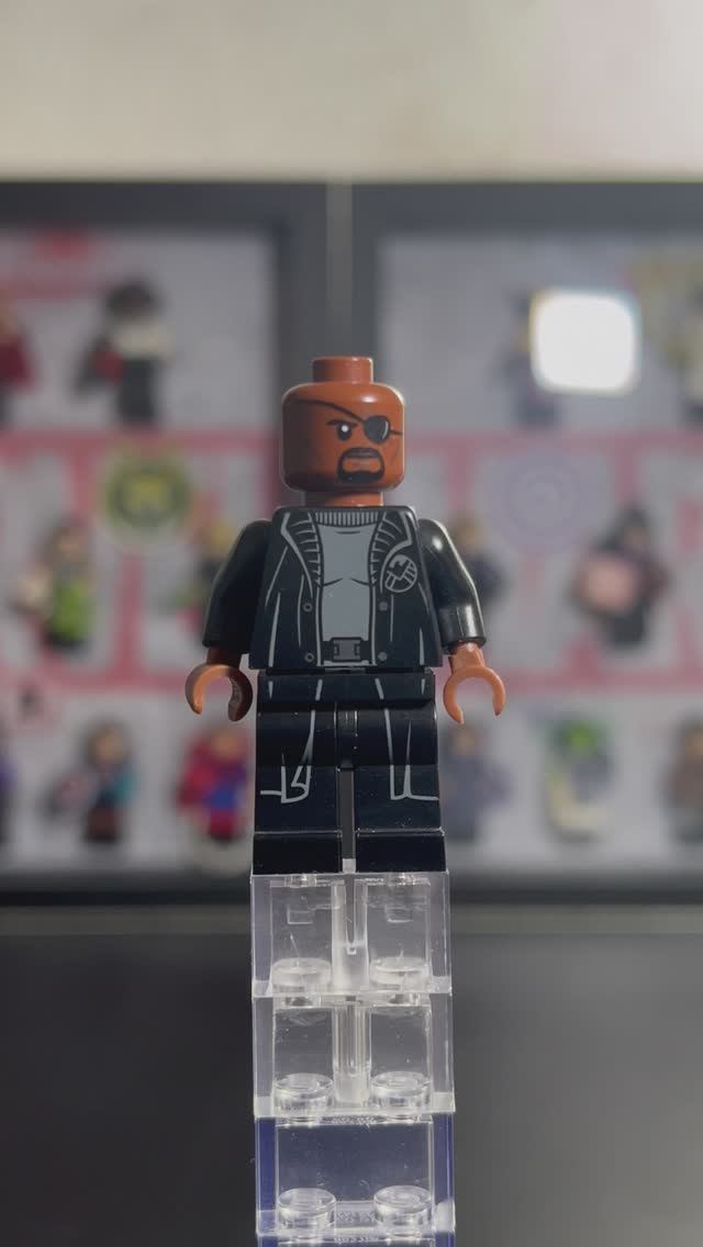 💭My collection of Lego Marvel minifigures. (Nicholas Fury) №72