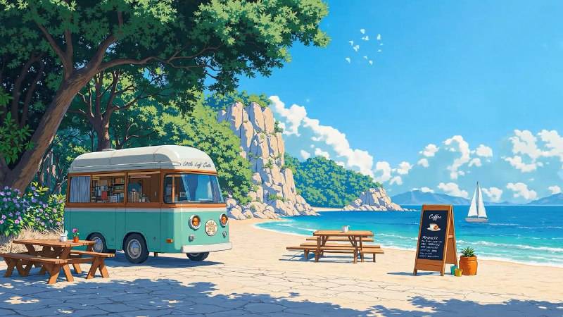 Летний лоу фай для легкого дня | музыка для отдыха | Lofi Hip Hop for Study & Relax