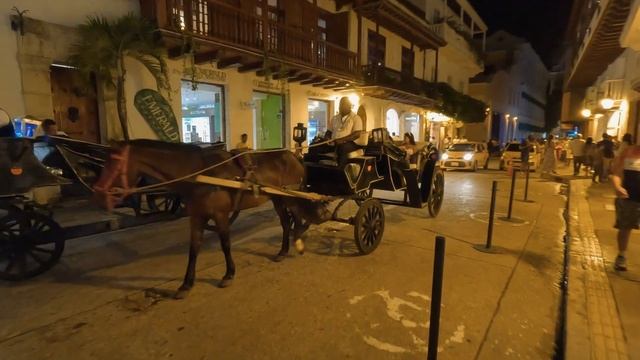 Cartagena Nightlife — Colombia Walking Tour【4K】