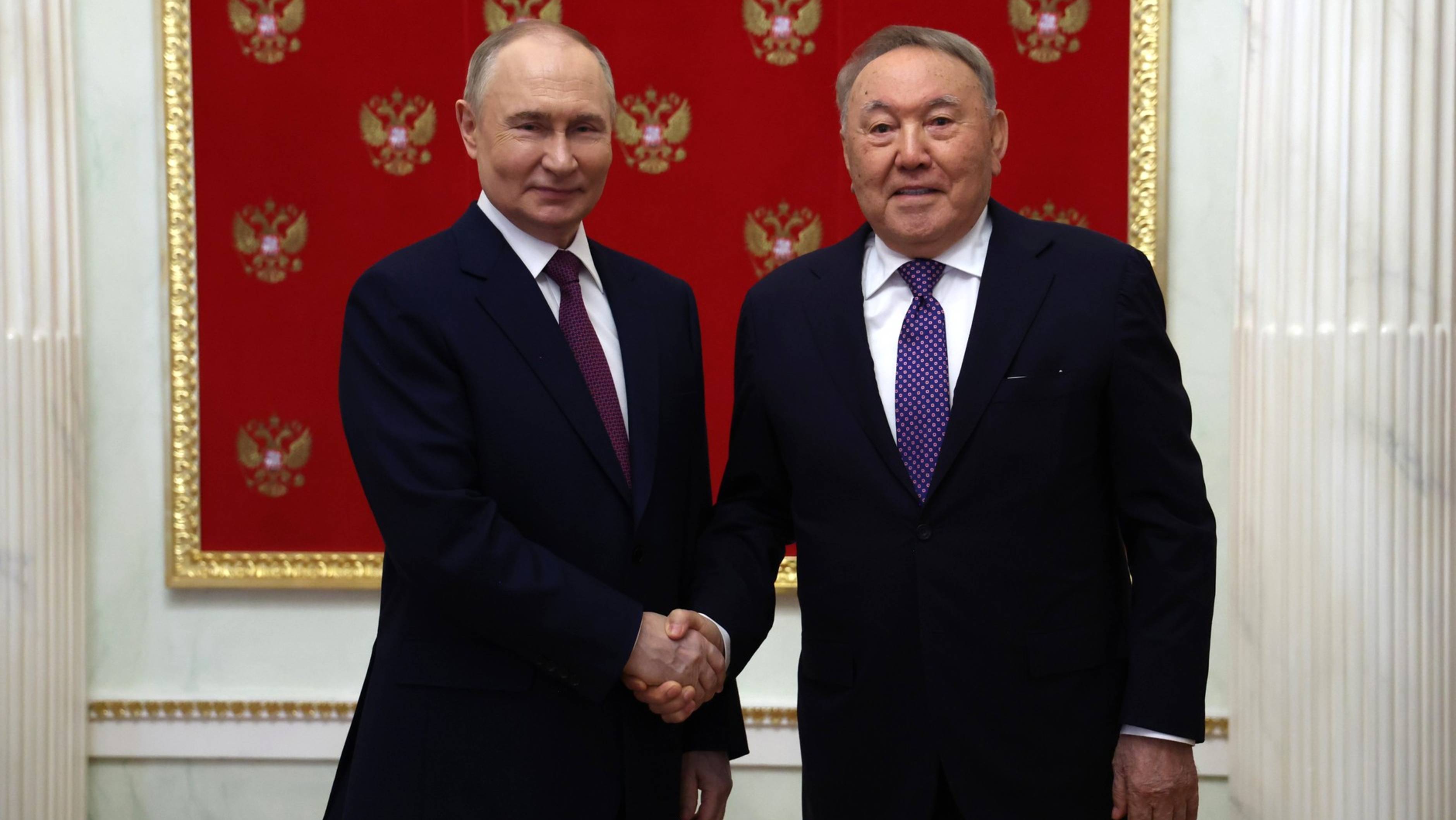 Владимир Путин встретился в Кремле с Первым Президентом Казахстана Нурсултаном Назарбаевым, 29 мая
