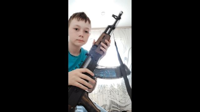 как ставить обойму в ак-47