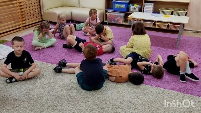 Групповое взаимодействие с детьми подготовительной г