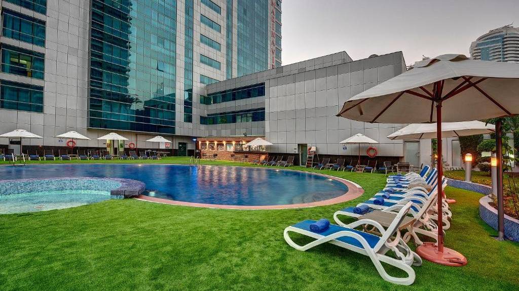 ОБЗОР НОМЕРА В Marina View Deluxe Hotel Apartment
