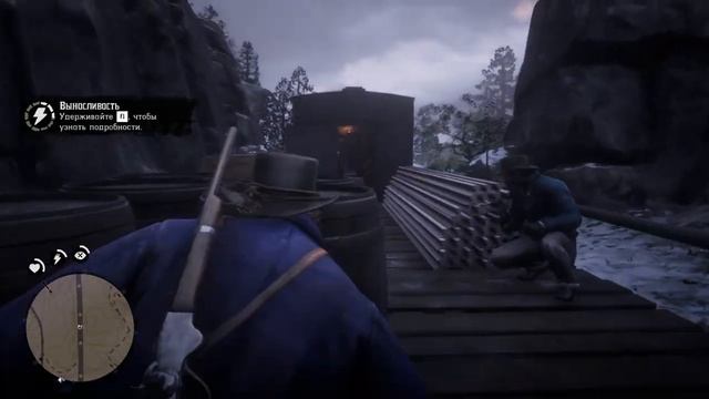 ЗУПИНИЛИ ПОТЯГ ГОЛИМИ РУКАМИ - Red Dead Redemption 2 #2