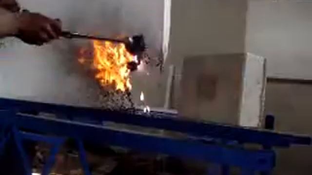 212 Симпролит плоча СУП 12 и стиропор при пожар