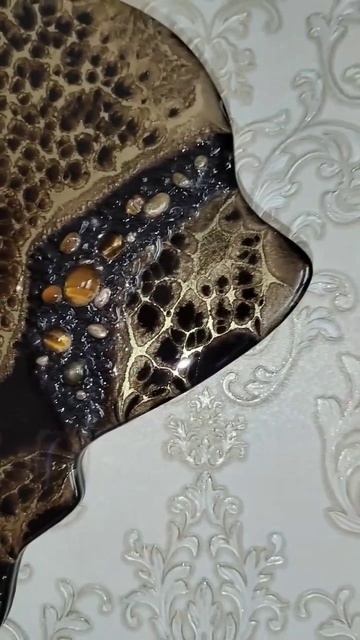 Часы из эпоксидной смолы