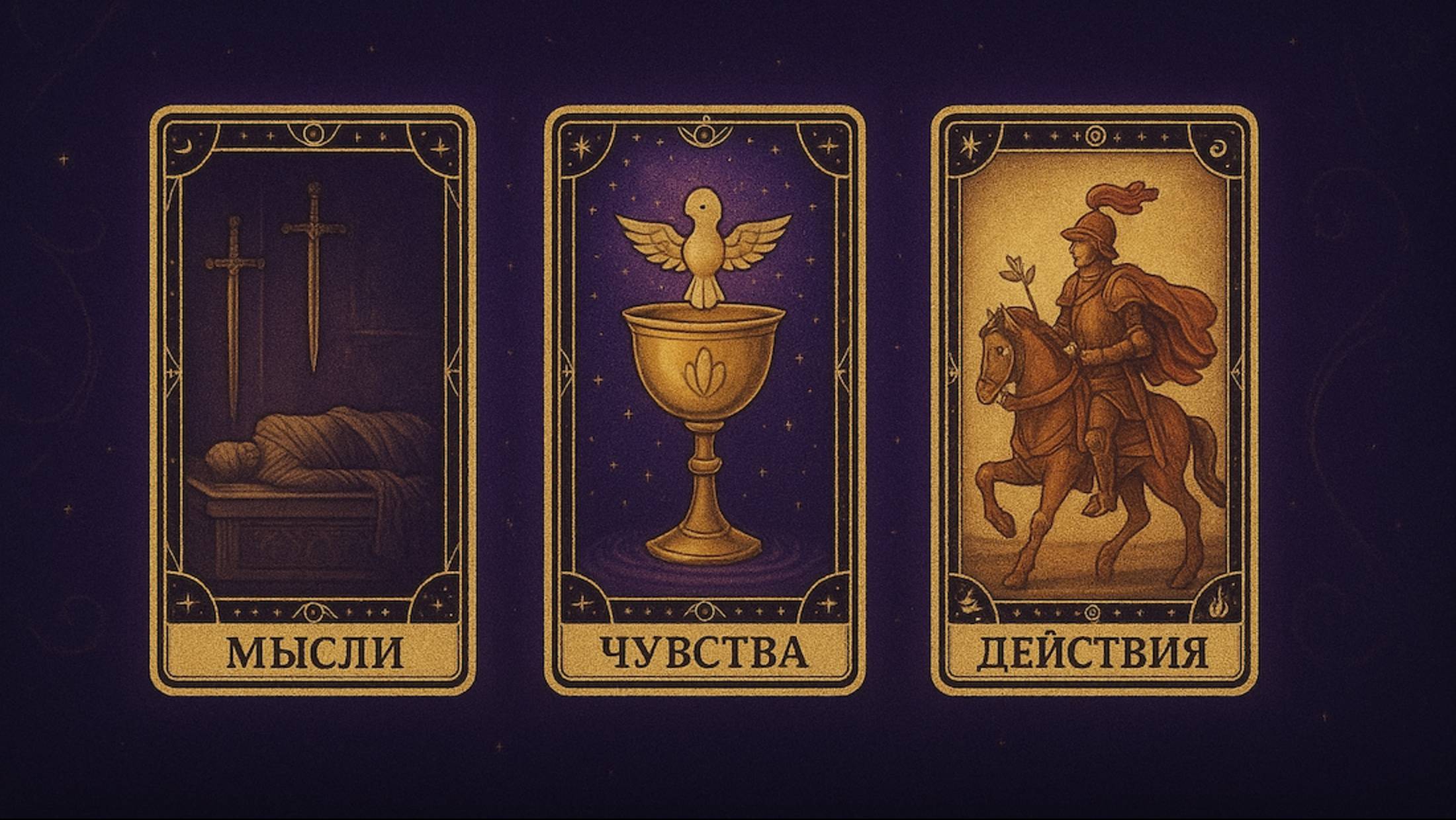 ЕГО МЫСЛИ, ЧУВСТВА, ДЕЙСТВИЯ ПО ОТНОШЕНИЮ К ВАМ