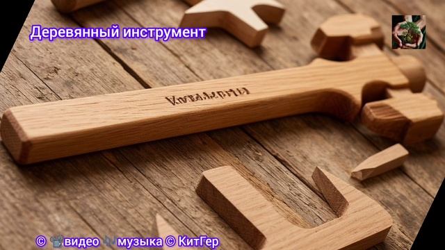 Деревянный инструмент.