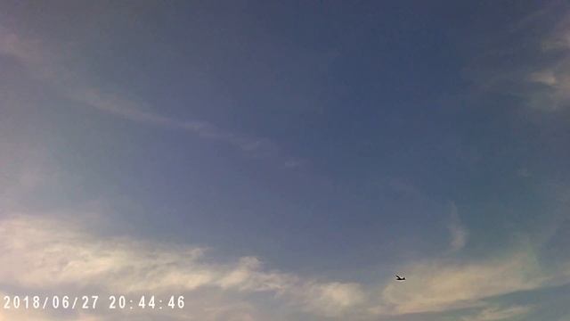 Полёт тренировочного Як-12