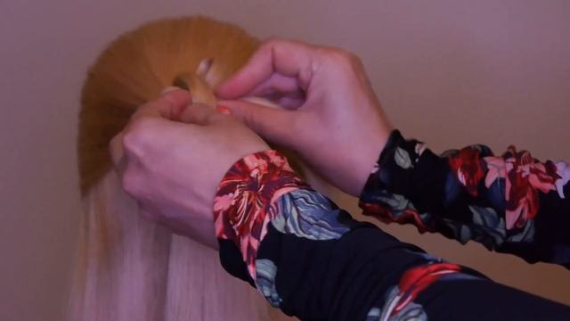 ЦВЕТОК из волос. ЛЁГКАЯ И БЫСТРАЯ ПРИЧЁСКА. Причёски д?