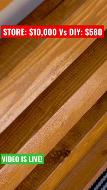 Building $10,000 Outdoor sofa Set for $580  #mrbuildit #shorts #diy