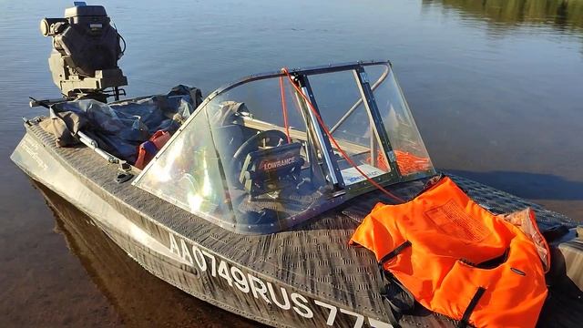 28 августа 2024 г. Лодка "ОБЬ-1" ЗИЧ мотор  болотоход GATOR 🐊TA