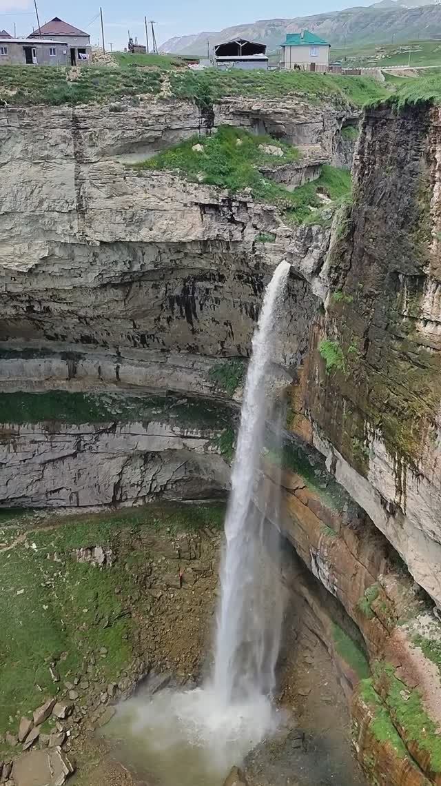 Водопад Тобот. Хунзахское плато. Дагестан