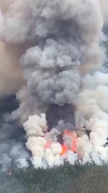 🔥 Площадь лесных пожаров в Канаде быстро растёт