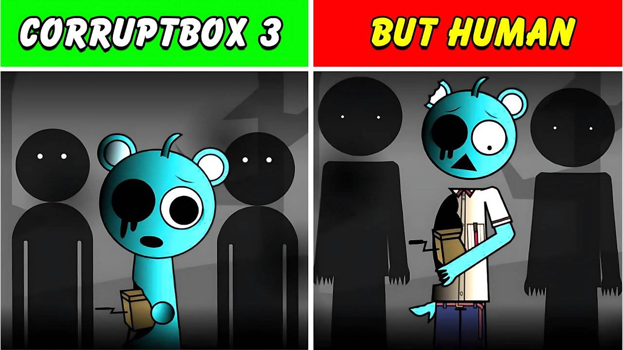 Incredibox Sprunki_ Развращающий Бокс 3, но в человеческой версии (Новый мод)