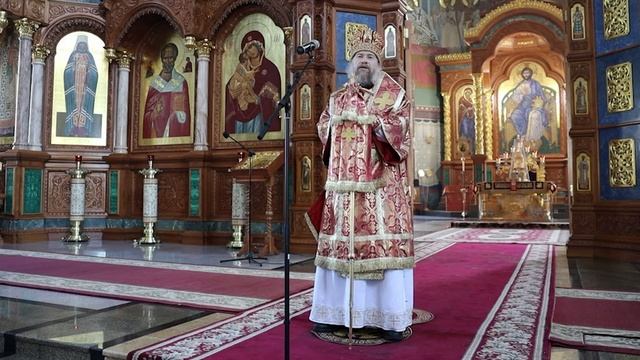 Проповедь митрополита Воронежского и Лискинского Леонтия в Благовещенском кафедральном соборе
