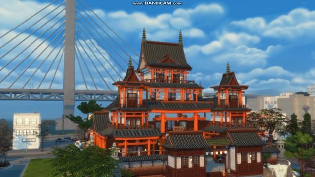 Архитектура Древней Кореи в Sims 4