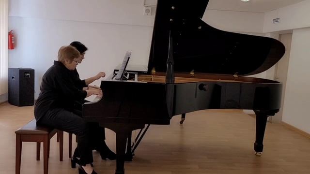 О. Крут. Русская фантазия. Фортепианный дуэт Немыкина С. Д., Близнюк Е. В. ДМШ 3, г. Волжский