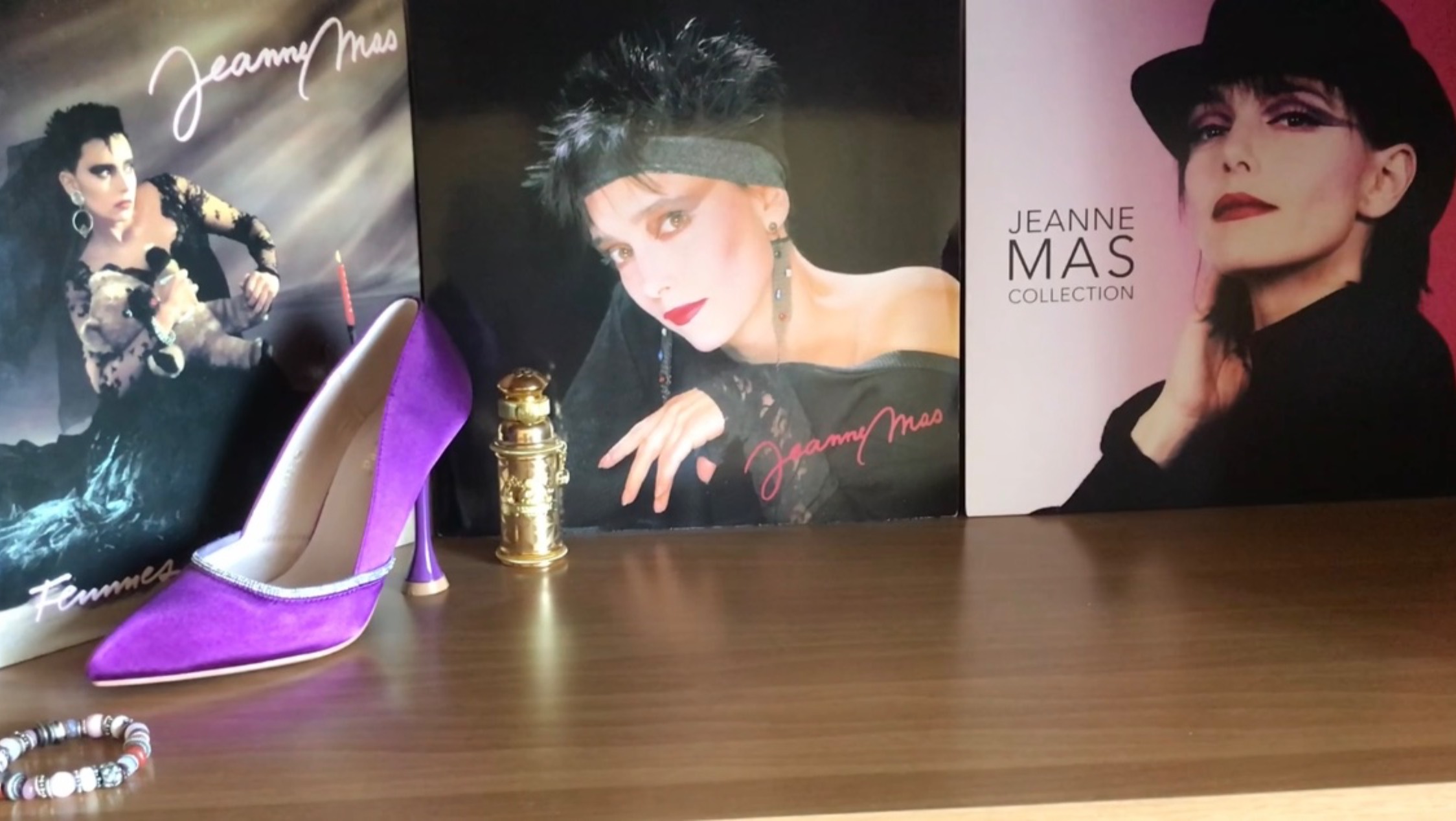 Мои виниловые пластинки Jeanne Mas!