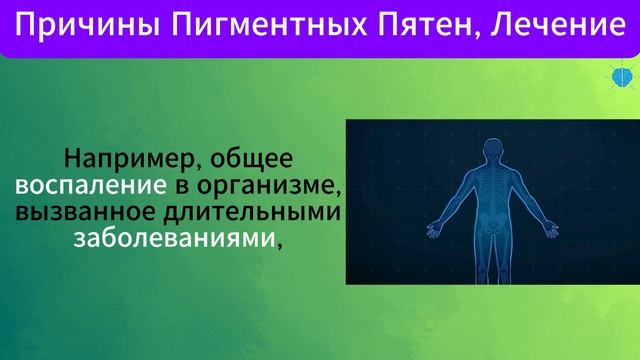 Настоящие Причины Пигментных Пятен(Пятен Старения)