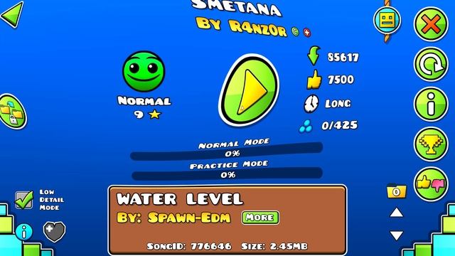 Очень странный уровень в Geometry Dash