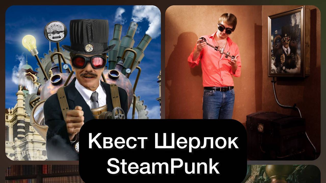 Квест Шерлок SteamPunk
