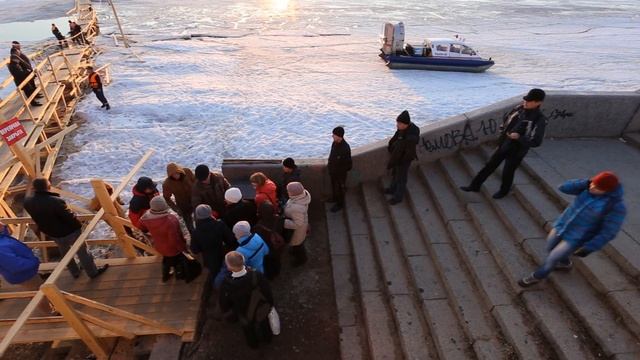 Архангельск, внеплановое закрытие переправы на о.Кего
