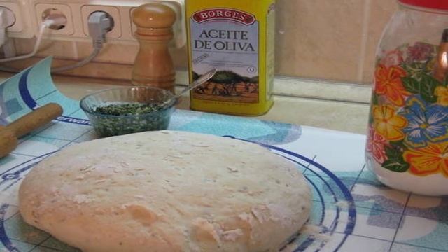Фокачча с чесноком