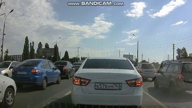движуха в пробке Тольятти