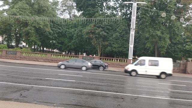 Минск,Проспект Независимости после ливня