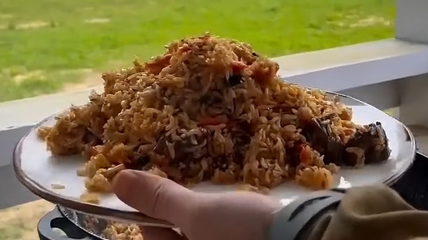 Настоящий Узбекский ПЛОВ в казане...🥘😋    Рецепт в описании ✍️