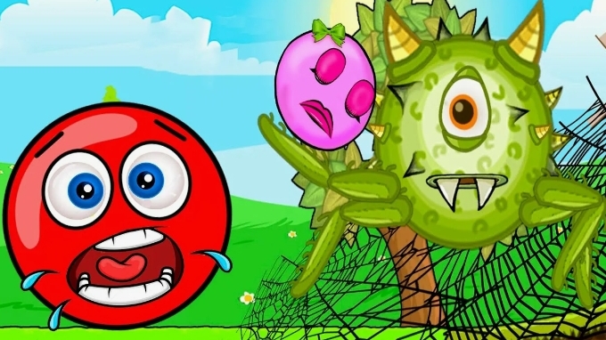 Red ball4, Red ball 5 , red ball 6 , КРАСНЫЙ КОЛОБОК,  КРАСНЫЙ ШАРИК,  НЕСНОСНЫЙ Шарик  МУЛЬТИКИ