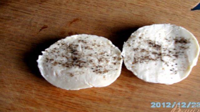 Стручковая   фасоль  с  сыром  моцарелла