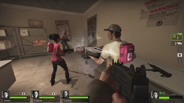 Left 4 Dead 2. #6 Переход (2-я миссия)
