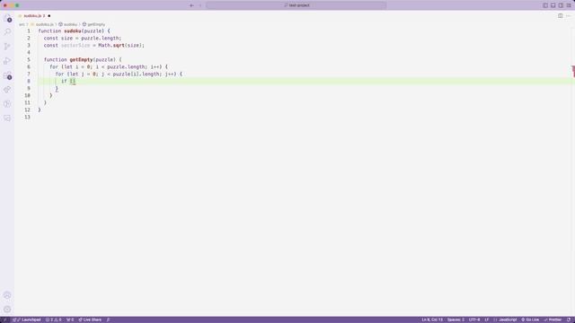 Codewars: Sudoku solver. Разбираем алгоритм и код на Javascript.