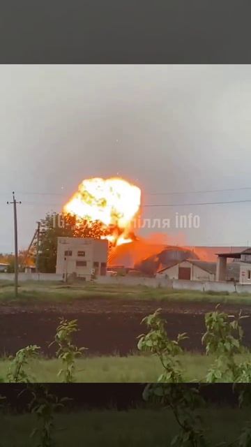 💥🛩️Прилёт "Герани" по объекту ВСУ в н.п. Новофедоровка…