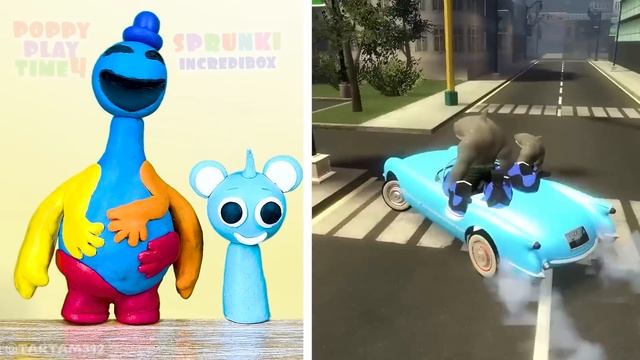 Sprunki Incredibox Sky Сute and Doey React To SUS TikToks /OC Mr.Burger, Italian Brainrot / Memes1