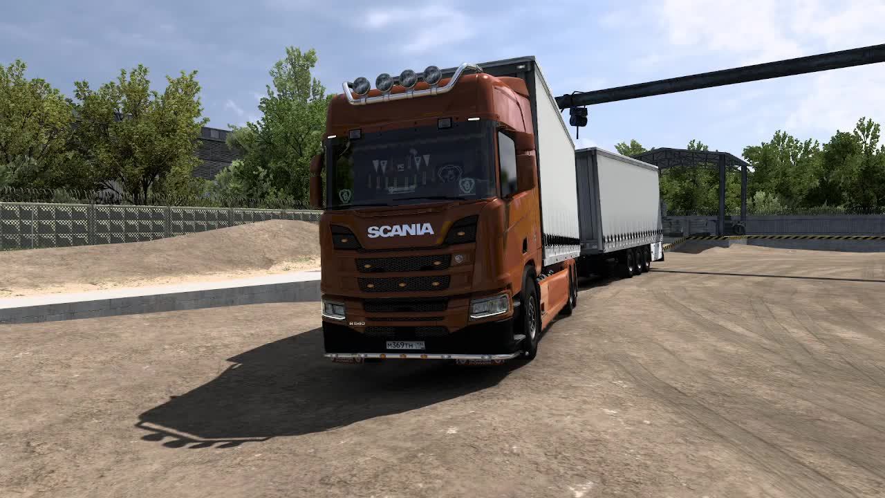 #ETS2/КОНВОЙ-ДАЛЬНОБОЙ