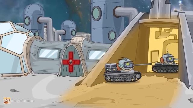 HomeAnimations – Мультики про танки  Эксперименты с лунным камнем - Мультики про танки