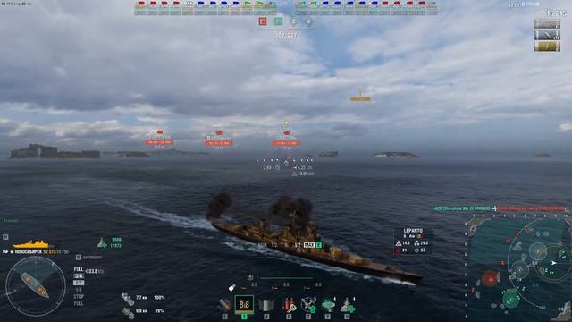 ⚓ НОВОСИБИРСК ● СУПЕР КРЕЙСЕР СССР ⚓ WORLD OF WARSHIPS! #worldofwa