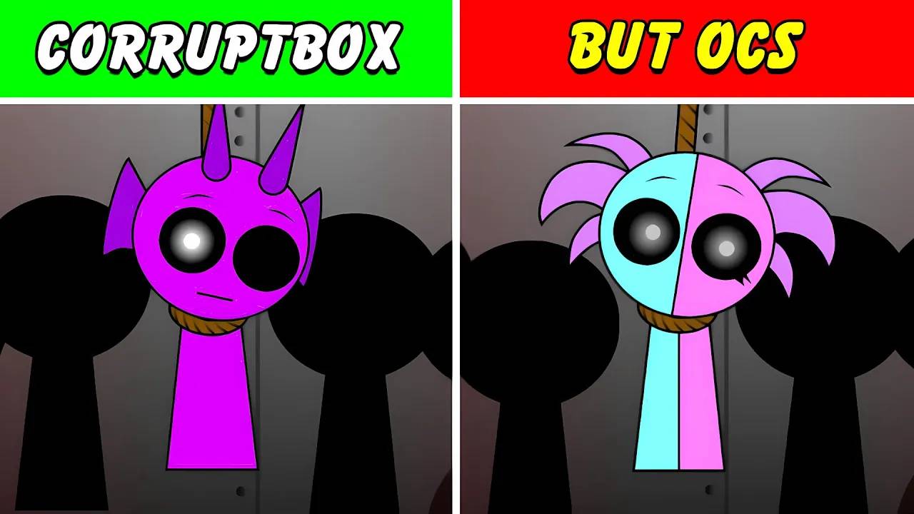 Incredibox Sprunki_ Поврежденный ящик, но в версии OCS (Новый мод)