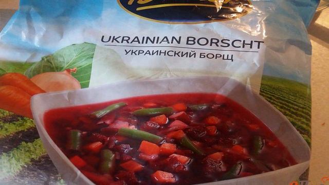 Борщ украинский на курином бульоне