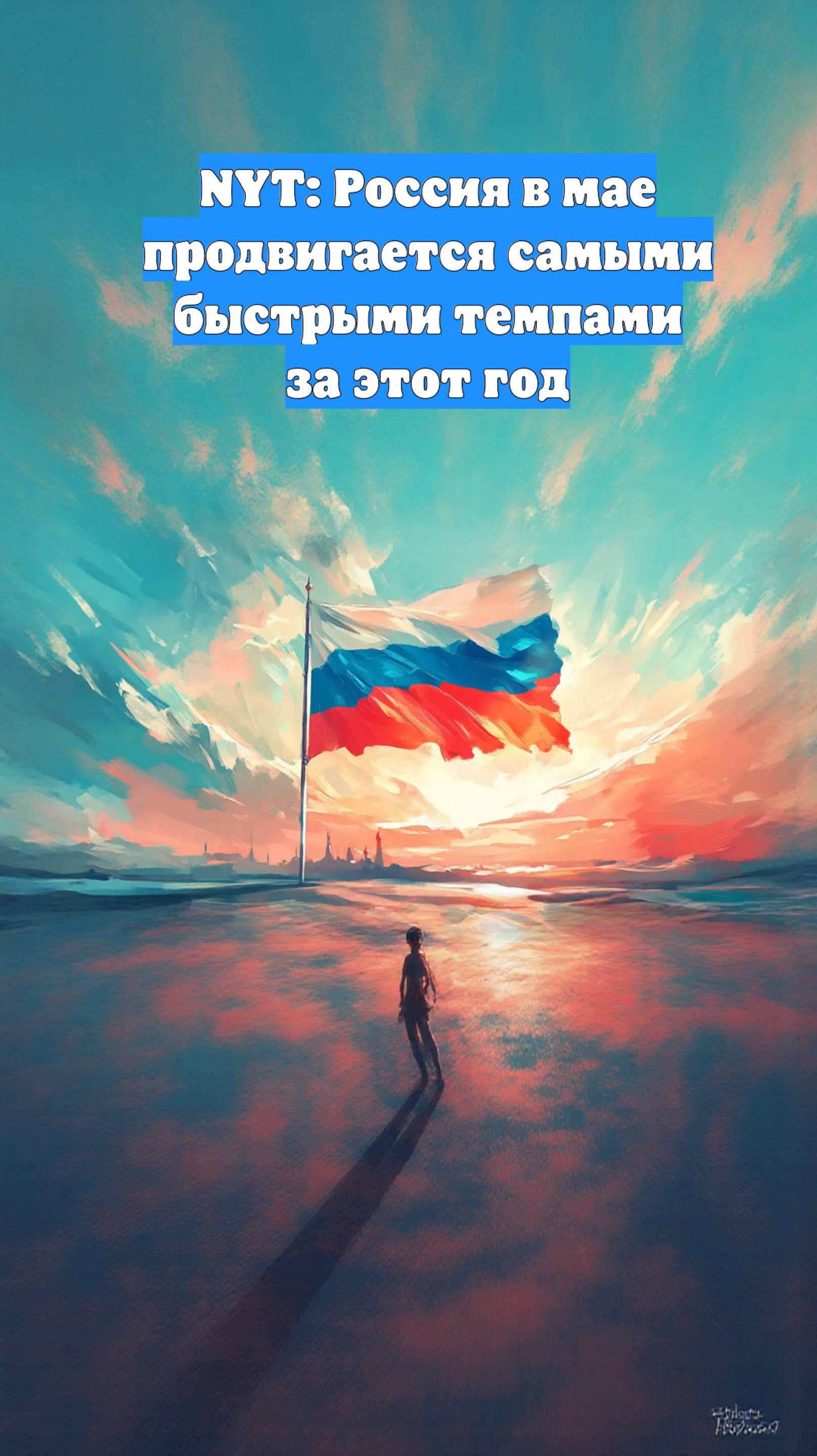 NYT: Россия в мае продвигается самыми быстрыми темпами за этот год