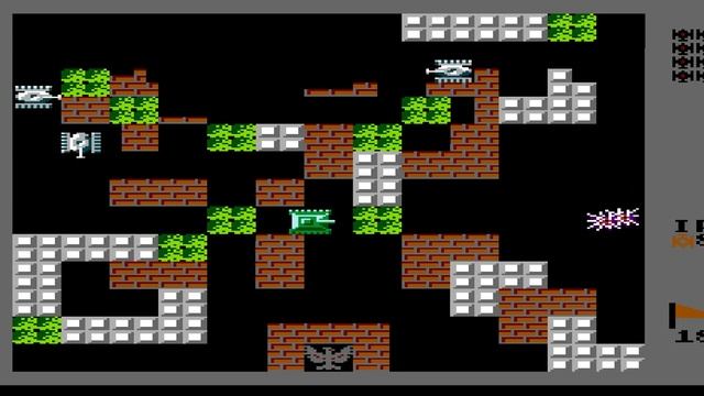 City 260808 (Battle City Hack) (NES, 1985) Уровень 18