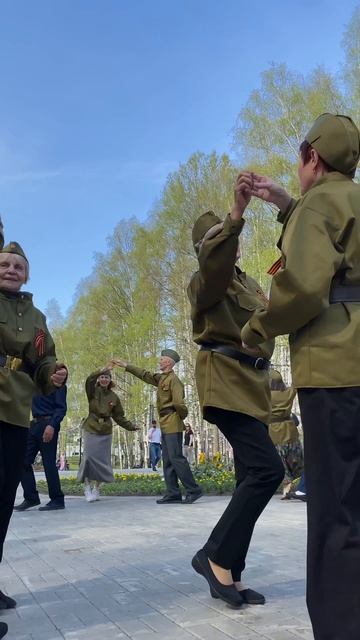 Танцевальный флешмоб «Победный май»