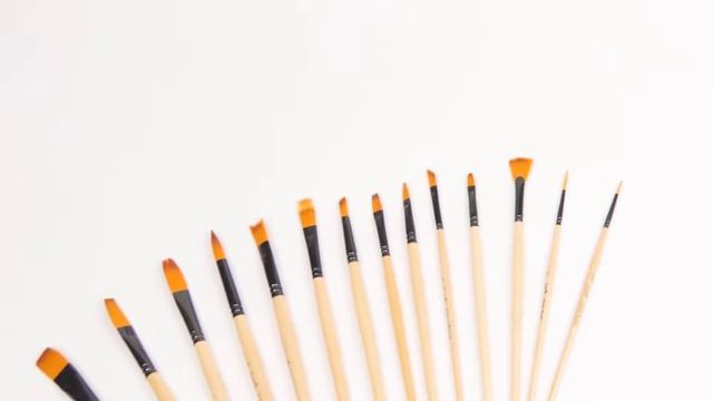 ВИДЕООБЗОР! Набор профессиональных кистей Artist Brush в пе